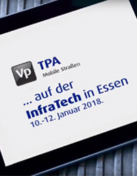 TPA unterwegs auf der InfraTech 2018
