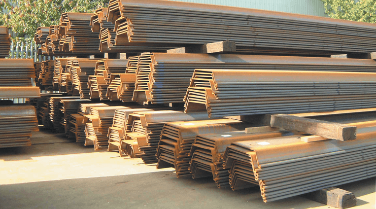 larssen sheet piles products groundforce used steel sheet piling for sale